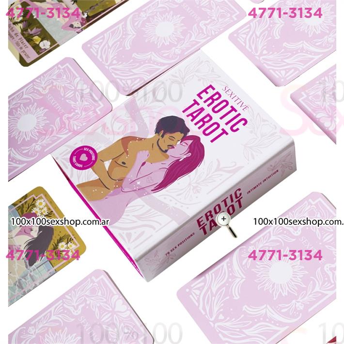 Cód: CA JUE GLO10 - Tarot Erotico for Lovers de 80 cartas - $ 14000